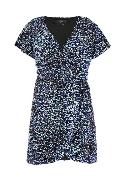 Faina Jurk Dames Blauwmunt
