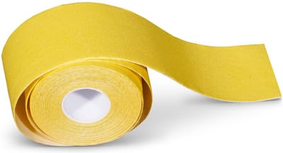 DW4Trading Kinesiotape Sporttape - Fysiotape - Waterproof - 5 cm x 5 meter - Geel