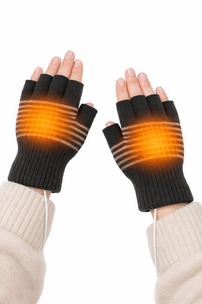 Verwarmde Handschoenen - Elektrische Handschoenen - Handschoenen Verwarmd - Handschoenen met Verwarming - Inclusief Opbergzakje