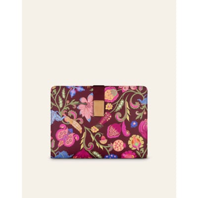 Oilily Libby Laptop Sleeve- maatOne size Tawny Port