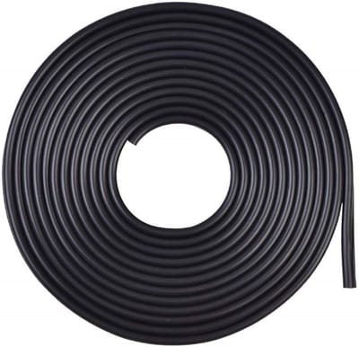 Dailygoods- Deurbescherming Rubber - 5 m Randbescherming - Auto Deur Trim - Anti-kras Strip - Duurzaam Materiaal - Hoogwaardige Kwaliteit - Deurrubber
