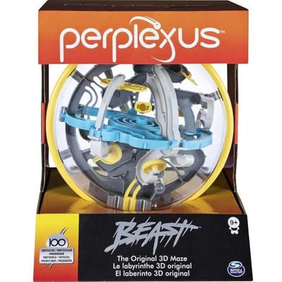 Perplexus Beast, 3D Labyrint Origineel Parcours Met 100 Uitdagingen, Actie- en Reflexspel, Puzzel kind, Speelgoed Kind 9 Jaar e