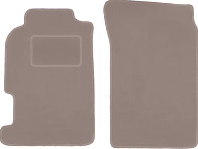 Beige voormatten voor: Honda CRX DelSol coupé, cabrio (1992-1997)