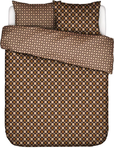 ESSENZA Teades Dekbedovertrek Light leather - Tweepersoons – 200x200/220 cm