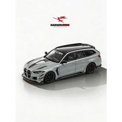 Pré-Aurelia 1/64 Darwin M3 Touring Alaska Alliage Moulé Sous Pression Voiture & Modèle Haute Qualité Objet de Collection Édition Limitée Cadeau d'Anniversaire gray