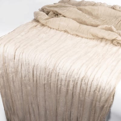 Dailygoody - Tafelkleed - Bruiloft - Kreukvrij en machinewasbaar - Beige - Polyester - Bescherming tegen vuil en slijtage - Geschikt voor feestelijke ...