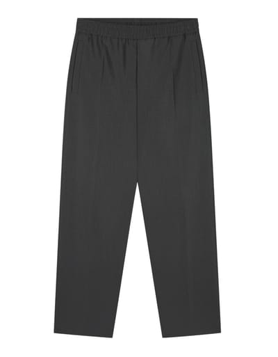 Olaf Slim Elasticated Pantalons Donkergrijs M260400