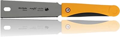 Mini-Ryoba Japanse zaag - ergonomische handgreep voor fijne zaagsneden in hout