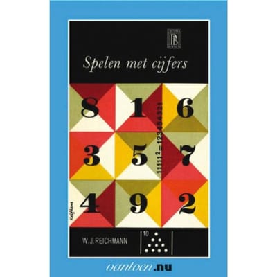 Spelen Met Cijfers - Vantoen.Nu - W.J. Reichmann