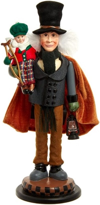 Kurt Adler Notenkraker Bob Cratchit en Tiny Tim