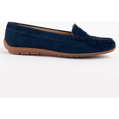 Purapiel Mocassin Meilis2 Blauw