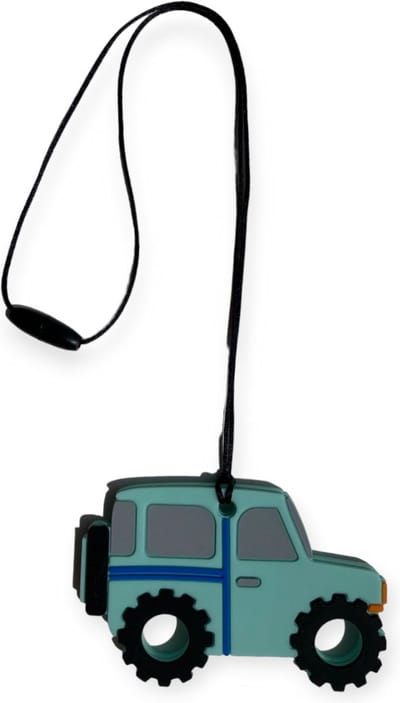 Bijtketting | Truck | Zwart | Vanaf 3 jaar!