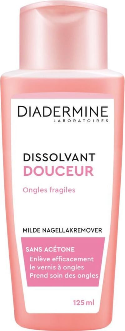 Diadermine Milde Nagellakremover 125 ml