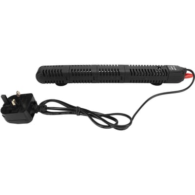 Aquarium Verwarmer Verstelbaar Automatische Constante Temperatuur Dompelbare Vis Tank Verwarmingsstaaf voor Zoetwater black