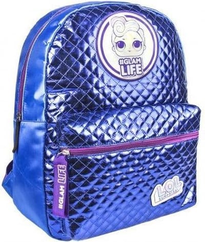 Rugzak LOL Surprise blue 31x40x13cm.