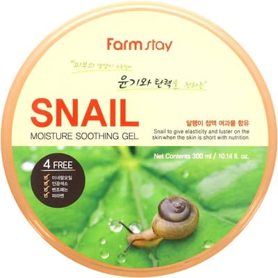 Farmstay, Snail Moisture Soothing Gel, 300 ml (300 ml)
