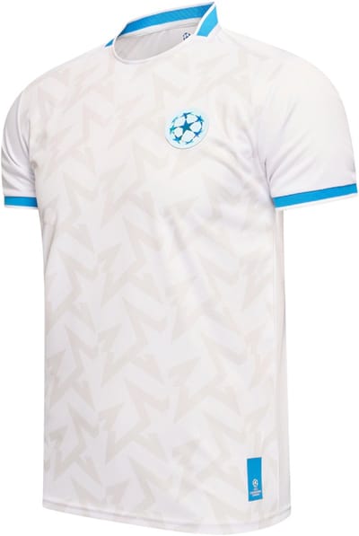 Champions League Voetbalshirt Heren - Maat S t/m XXL - Voetbalkleding - UEFA Champions League - Polyester - Wit