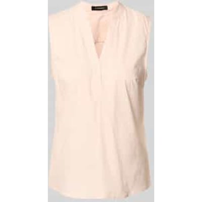 Regular fit blousetop met V-hals