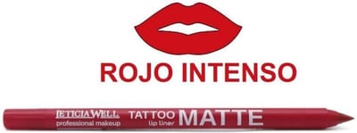 Leticia Well - Matte Tattoo Lippotlood / Lipliner - Rood / Iconic Red - Nummer 11655 - 1 stuks