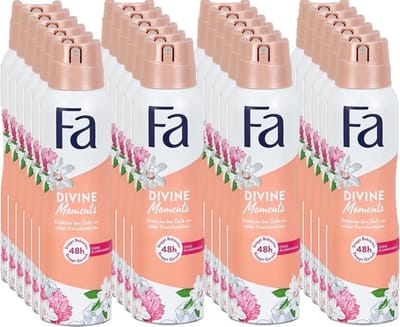 Fa Divine Moments Deodorant Spray 150ml - Voordeelverpakking 24 stuks
