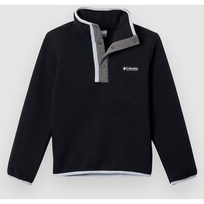 Columbia Helvetia II Half Snap Fleece Kids Half-Zip Fleece Trui zwart
