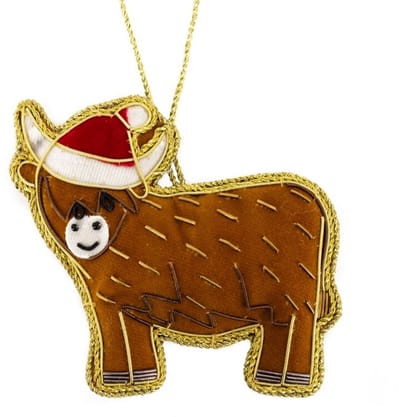 Hanger met kralen Buffel