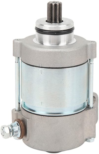 Dailygoods- Motorfiets Starter Sterk Startvermogen - 12V - Eenvoudige Installatie - Compatibel met Mitsuba SM16 - Onderdeelnummer 55140001100 - Betrouwbaar in Koude omstandigheden - Startmotor