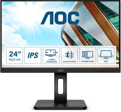 AOC Q24P2Q - QHD IPS Monitor - 24 Inch
