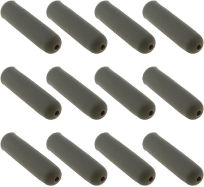 Dailygoods- Carp Rig Sleeves 30 Stuks - 25x6mm - Geschikt voor Helicopter Vissen - Vermindert Slijtage - Translucent Materiaal - Natuurlijke Kleuren