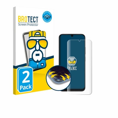 BROTECT - Screenprotector voor Xiaomi Redmi 15C 4G - Folie Beschermfolie transparant volledig dekking - 2 Stuks