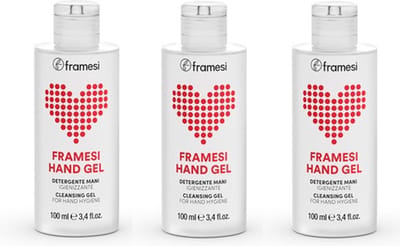 3 x Framesi Hand Gel 100ml