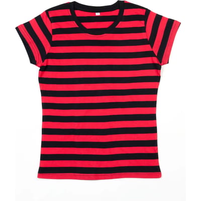 Gestreept dames-T-shirt Mantis