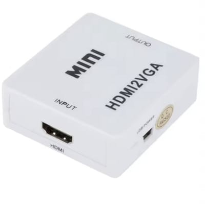 CHPN - HDMI naar VGA - HDMI Converter - VGA Converter - Full HD Video Converter with Audio - White - CHPN