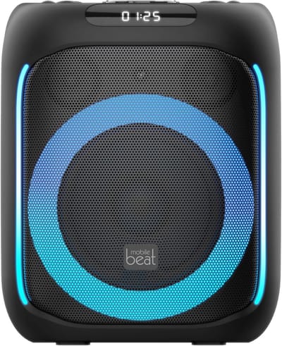 Draagbare Luidspreker - Bluetooth Soundbox - Feest Muziek - TWSS Stereo Koppeling - 25x25x30 cm - Zwart
