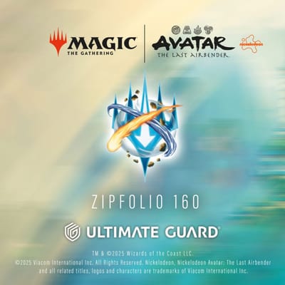 Ultimate Guard Ultimate Guard Zipfolio 160 Xenoskin Magic: The Gathering | Avatar: The Last Airbender - White Mana Card Binders & Sheets