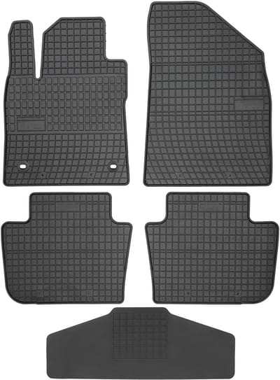 Max-Dywanik Frogum Serie - Rubber Automatten - 74x24cm - Zwart - Compatibel met MG 4 2022