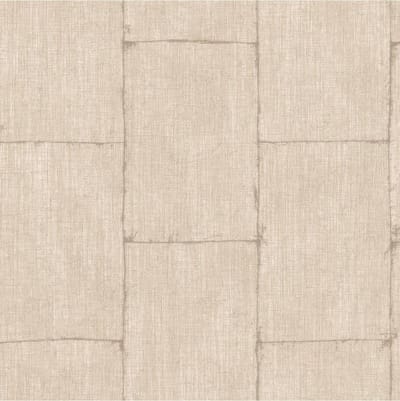 Textured Plains metal beige behang (vliesbehang, beige)
