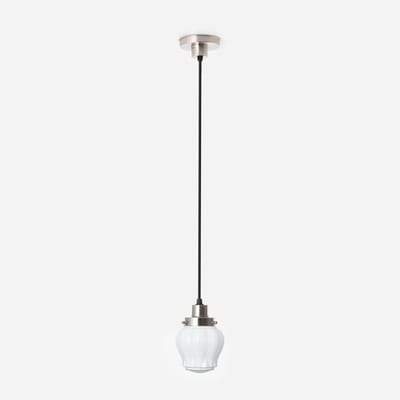 Hanglamp aan snoer Eden 20's Matnikkel - Art Deco Trade