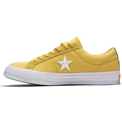 Converse One Star Series Comfortabele Casual Low Top Canvas Schoenen Unisex Sneakers Desert-Gold 160596C 39