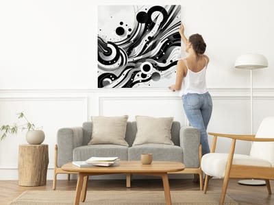 Kunstprint | Wanddecoratie | Dibond | 100 × 100 cm