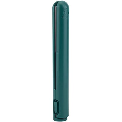Petit fer à friser Portable 2 en 1, lisseur de cheveux à double usage, prise USB, bigoudi pour dortoir à la maison