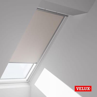 VELUX Origineel Verduisterend Rolgordijn (DKL) Wit Kozijn, 6, C04, Beige
