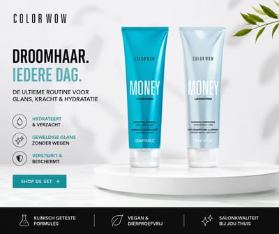 Color Wow Duo Money Laundering Hydrating Shampoo + Money Laundering Glossing Conditioner 250ml | Extra voordelig