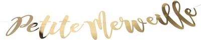 ARTYFETES - Slinger klein wonder metallic gouden letters 120 cm babyborrel