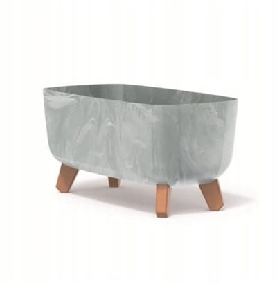 Betonlook Plantenbak Gracia Kast - Diameter 58 cm