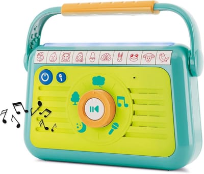 Baby Radiolina - Elektronische Speelgoedradio - Vroegtijdige Ontwikkeling - 10 Sprookjes Verteld - 15 Kilogram - Meerkleurig