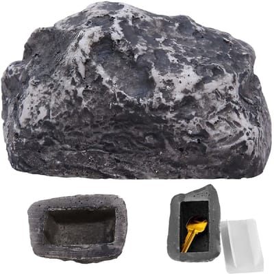 Dailygoods- Sleutelkluis Hoogwaardige materialen - Sleutelverstopplaats voor buiten - Nepsteen - Weerbestendig - Veiligheidsoplossing - Realistisch uiterlijk