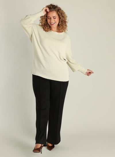 YEST CURVE Gemina Tops - Sandy White - maat 1(48)