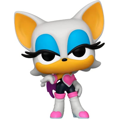 Sonic The Hedgehog Rouge vinylfiguur 1057 Funko Pop! meerkleurig PVC Unisex - Fan merch, Film, Gaming