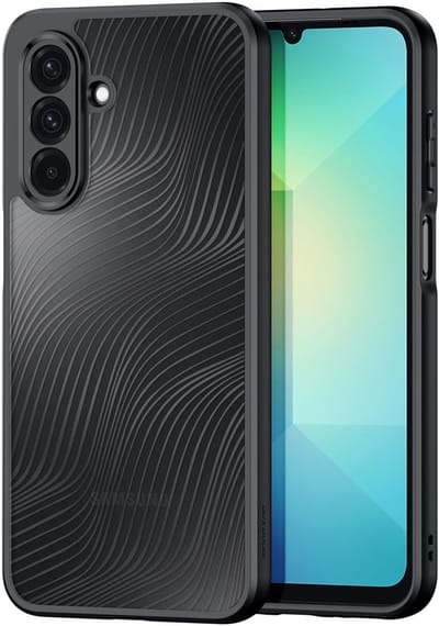 Dux Ducis Hoesje - Geschikt voor Samsung Galaxy A26 Hoesje - Dux Ducis Aimo Series - Transparant TPU Back Cover - Zwart
